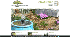 Desktop Screenshot of landscapingcolorado.net